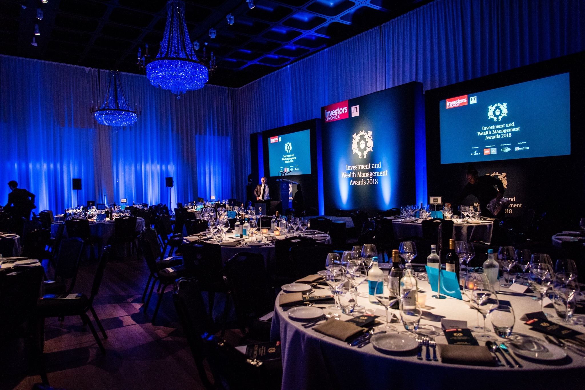 Awards night event at Glaziers Hall