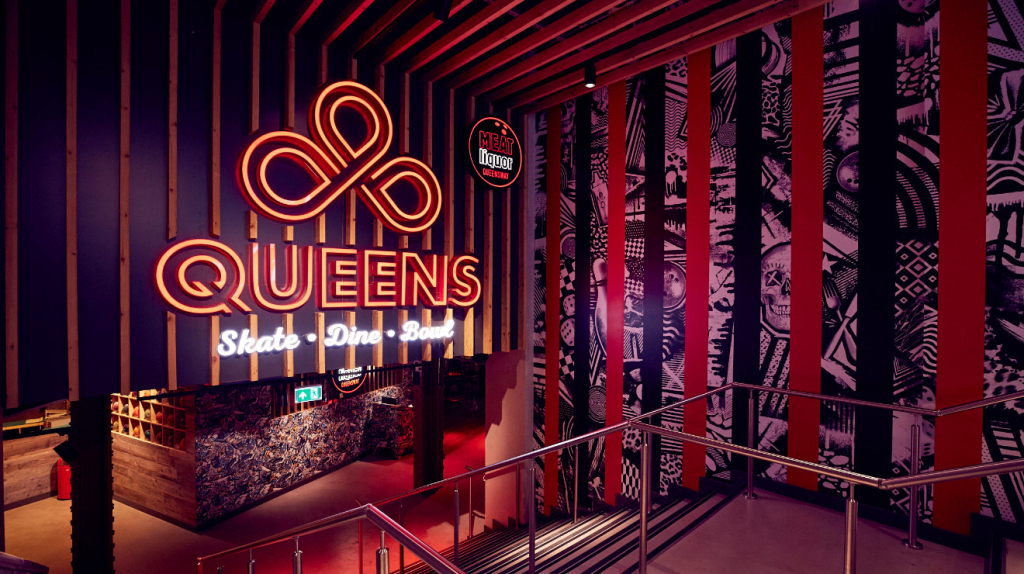 QUEENS Skate Dine Bowl